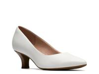 Kepley Vine Pump White Leather view