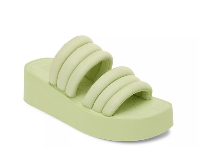 Totally Tubular Wedge Sandal