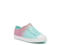 Jefferson Slip-On Sneaker - Kids' Hot Pink/Turquoise Ombre Glitter view