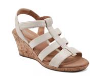Blanca Wedge Sandal Chalk view
