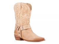 Aria Cowboy Boot Camel Brown view