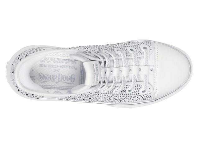 Skechers x Snoop Dogg Snoop One Rhine-Stoned Sneaker - Free