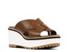 Beaumont Wedge Sandal Saddle Brown view