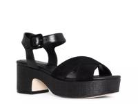 Dorothy Platform Sandal Black view