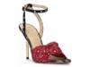 Neveny Sandal Red/Black/Brown Multiple Print Fabric view