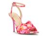 Neveny Sandal Pink/Orange Floral Print Fabric view