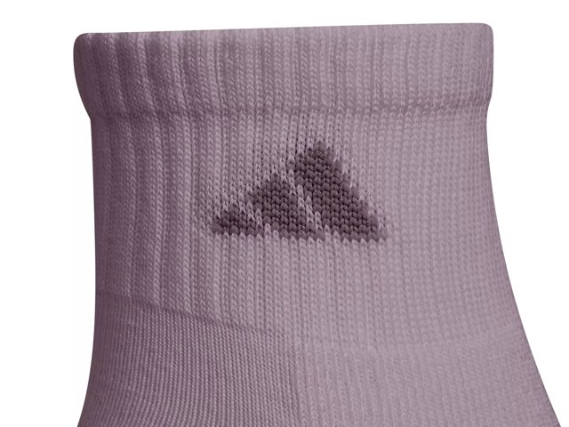 Athletic Cushioned Women's Quarter Ankle Socks - 6 Pack