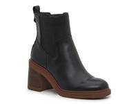 Allie Chelsea Boot Black Leather & Fabric view