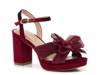 Heather Sandal Burgundy view