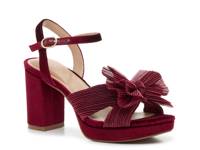 Heather Sandal Burgundy view