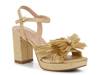 Heather Sandal Gold Metallic Sparkle view