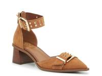 Kelena Pump Golden Walnut Suede/Synthetic view