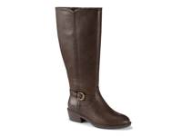 Nena Wide Calf Riding Boots Dark Brown view
