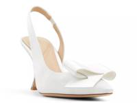 Ari Pump White Satin view