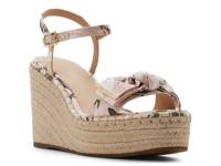 Gia Wedge Sandal Light Pink/White view