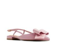 Emma Bow Flat Light Pink view