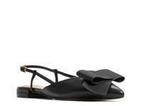 Emma Bow Flat Black view