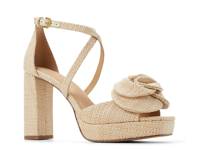 Maddy Sandal Beige Raffia view