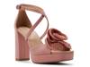 Maddy Sandal Dark Rose Pink view