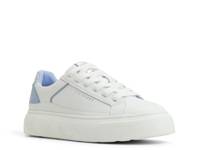 Adison Platform Sneaker White/Light Blue view