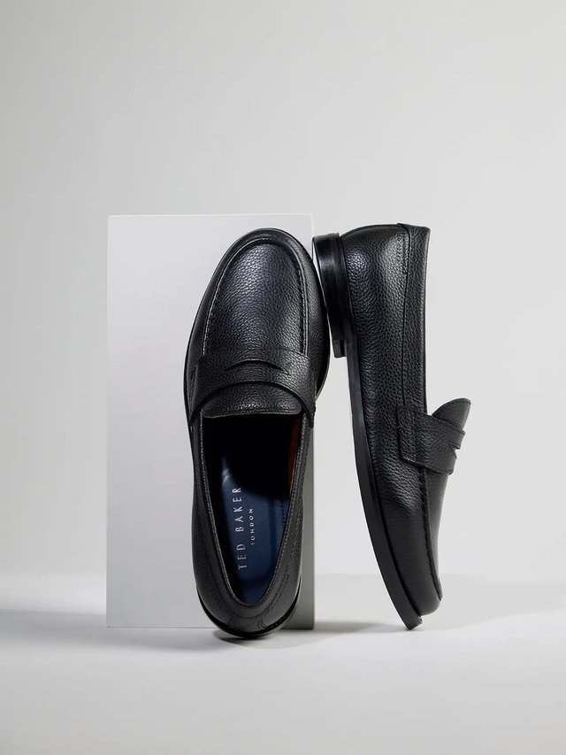 Ted Baker Moccasin Toe Leather Loafers Size 8 Amazon.com | Ted Baker Women main image 4