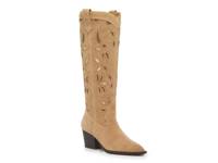Sadie Wide Calf Cowboy Boot Light Brown view