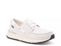 Leap Trainer Boat Shoe - Men's White Suede view