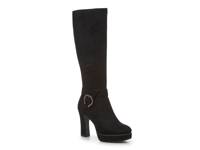 Olivet Platform Boot Black view