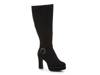 Olivet Wide Calf Platform Boot Black view