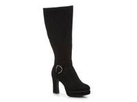 Olivet Wide Calf Platform Boot Black view