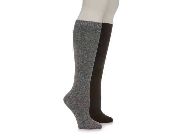 Cable Knit Women's Knee Socks - 2 Pack