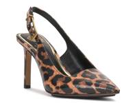 Brendie Pump Tan/Black Leopard Print Synthetic view