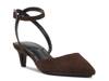 Irva Pump Dark Brown Suede view