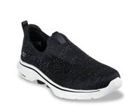 GO Walk 7 Blink Slip-On Sneaker - Women's Black/White view