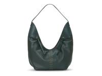 Ganya Leather Hobo Bag Mallard Green view