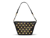 Liann Leather Shoulder Bag Black view