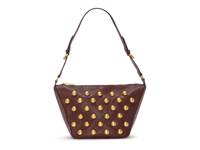 Liann Leather Shoulder Bag Cranberry view