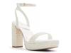 Lulu Platform Sandal White view