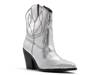 Omaha Western Bootie Silver Metallic view