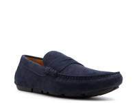 Jefferson Driving Loafer Navy Suede view