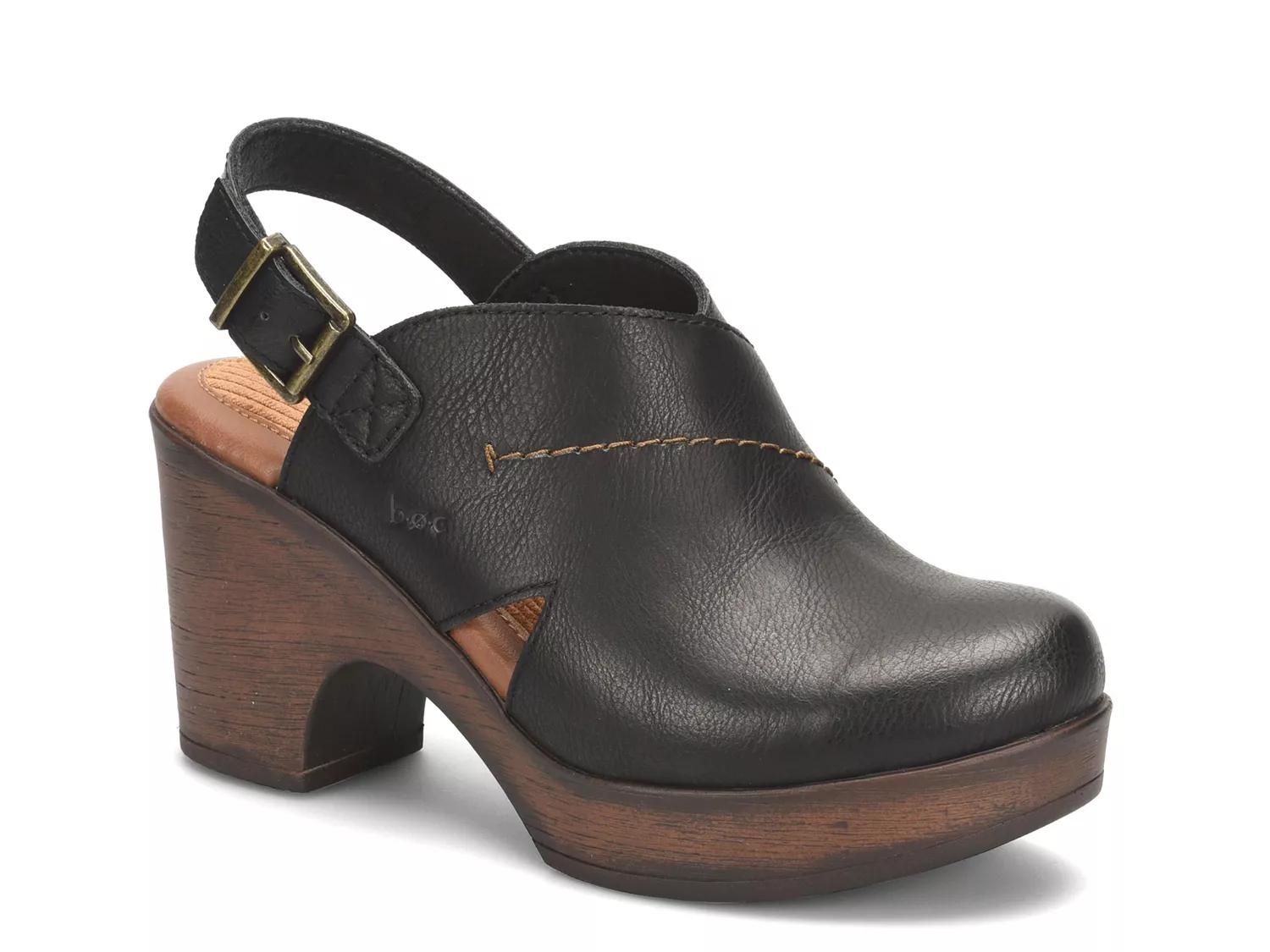 b.o.c. Born Concept Cecila Platform Clog | Women's | Black | Size 6 | Clogs | Platform | Slingback