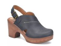 Cecila Platform Clog Navy view