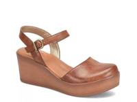 Dalia Wedge Pump Dark Tan view