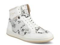 Rapido High-Top Sneaker White Floral Print view