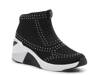 Hands Free Slip-Ins: A Wedge Sneaker Bootie Black view
