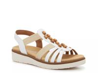 Jocelyn 66 Sandal Weiss White/Meliert Beige view