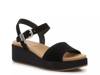 Bernyc Wedge Sandal Black view