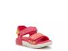 Kitt Light-Up Sandal - Kids' Pink /Orange Floral Print view