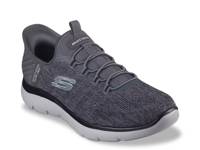 Slip-Ins Summits Key Space Slip-On Sneaker - Men's Charcoal Grey view