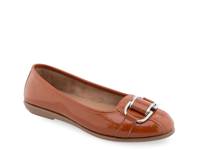 Bentley Ballet Flat Chestnut view